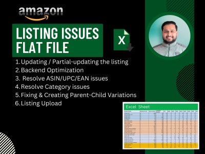 Amazon Listing Creation & Variation Fixes | Flat File Expert