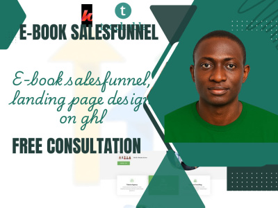 Ebook Marketing Sales Funnel, Ebook Website, Ebook Promotion on gohighlevel