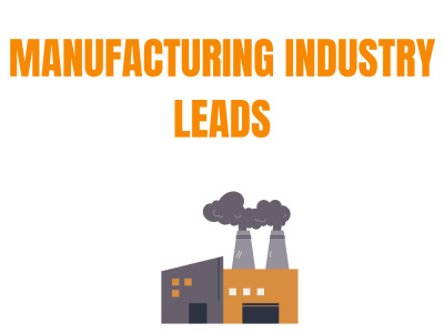 Manufacturing, Machinery, Transportation, Logistics, Warehouse Leads.