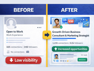Optimize your linkedin profile for visibility, leads, and authority