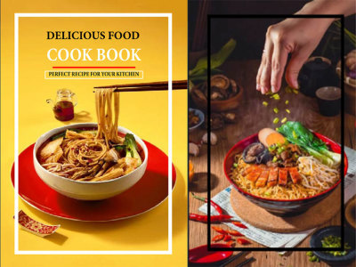 Food Cooking Book Design