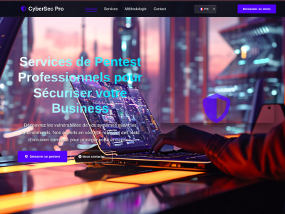 An attractive and responsive user-friendly website
