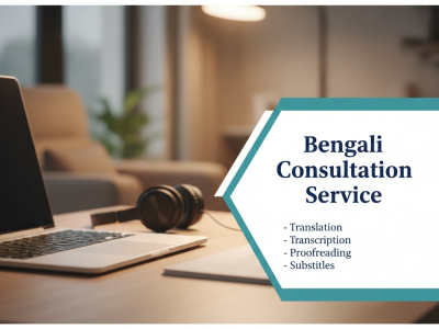 Bengali Consultation Services – Translation, Proofreading & Interview