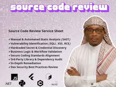 A professional source code security review