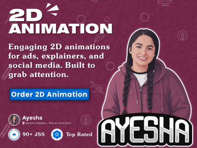 2D Explainer Animation Video with Smooth Motion and Clean Visuals