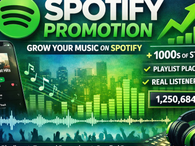 Do Spotify Promotion & Playlist Placement for Maximum Streams
