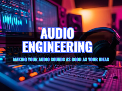 A mixed and mastered audio and song to industry standard quality