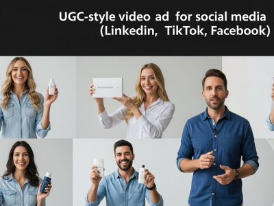 AI UGC Video Ads for Facebook, TikTok & LinkedIn using veo3 Runway Heygen