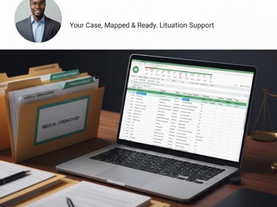 A Professional Legal Discovery Index and Case Document Map.