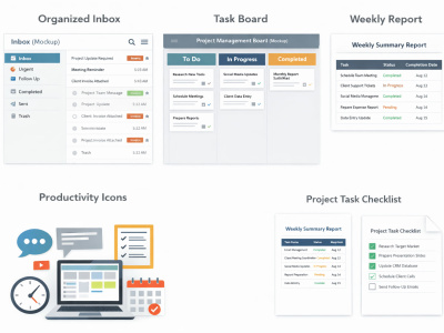 Virtual Assistant for Customer Support and CRM Organization