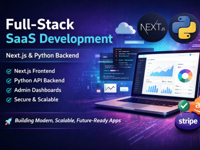 A Professional Full-Stack SaaS Development with Next.js & Python ...