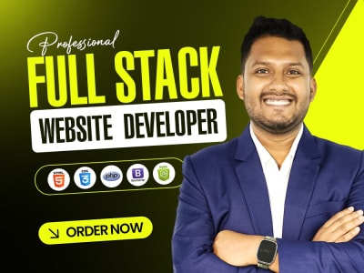 Custom Full Stack Website Developer With React, JavaScript, Laravel ...