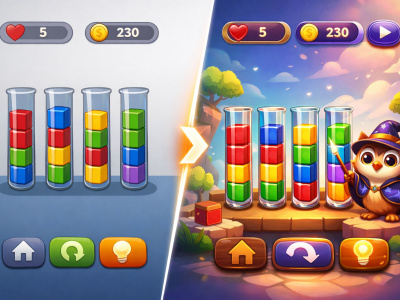 Reskin or Update Unity 2D/3D game for iOS or Android