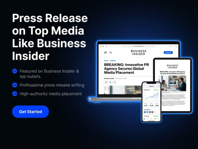 Press release on top media like BI
