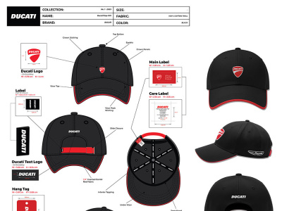 Clean & Modern Cap Design for Brands