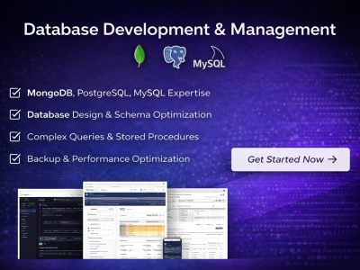 Database Development | MongoDB | PostgreSQL | MySQL | Secure Databases ...