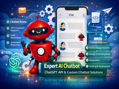 AI Chatbot| ChatGPT API & Custom Chatbot Solutions
