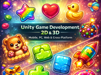 Puzzle Game Developer – 2D & 3D Games in Unity