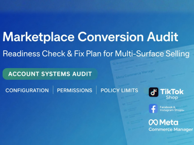 Marketplace Conversion & Account Readiness Audit