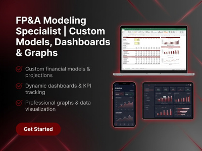 FP&A Modeling Specialist | Custom Models, Dashboards & Graphs