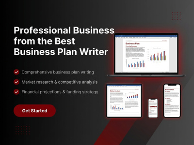A professional business plan from the best business plan writer