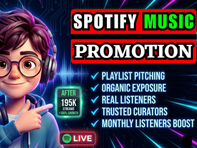 Spotify music promotion and make it viral spotify