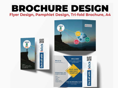 A professional TRIFOLD , BROCHURE, DOOR HANGERS, POSTER or REDESIGN