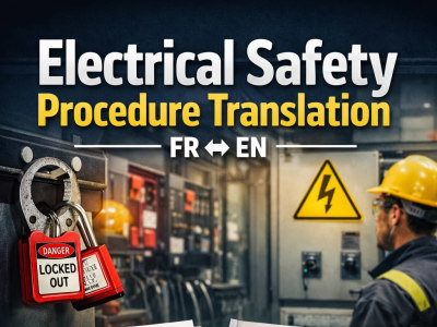 Electrical Safety Procedure Translation