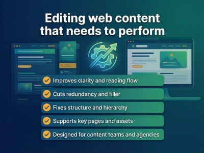 Your Content Edited for Clarity and Publish-Readiness