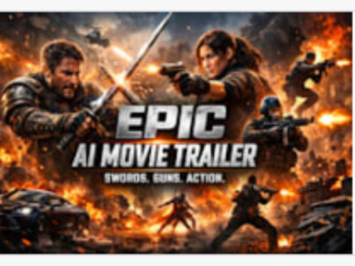 High cinematic movie trailers with epic storytelling and visuals