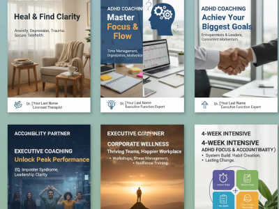 ADHD Executive Function & Accountability Intensive (4 Weeks)