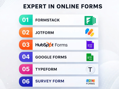 Online Form Development & Automation (Jotform, Formstack, Typeform)