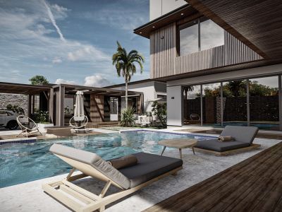 High-Quality Outdoor Area & Landscape Design & Pool