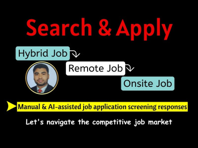 Professional job application assistance, applying for jobs on your behalf.