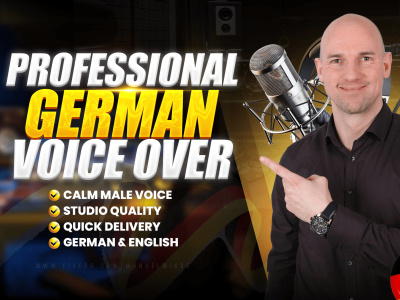 A German voice over for an audiobook