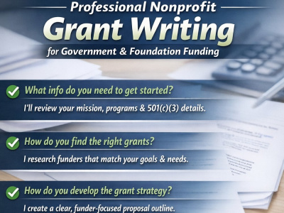Strategic Nonprofit Grant Writing for Government & Foundation Funding