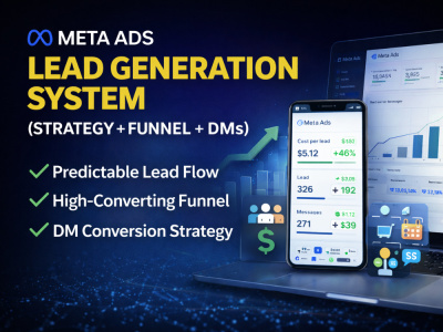 Meta Ads Lead Generation System (Strategy + Funnel + DMs)