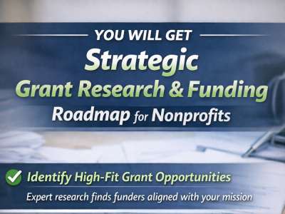 Targeted Grant Research & Funding Strategy for Nonprofits
