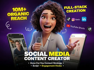 Premium Social Media Content Creator & Manager