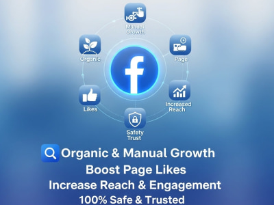 Organic Facebook Page Promotion | Increase Followers, Likes & Reach