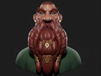3d Characters for 3d printing, games, NFT, AR/VR, Animations etc