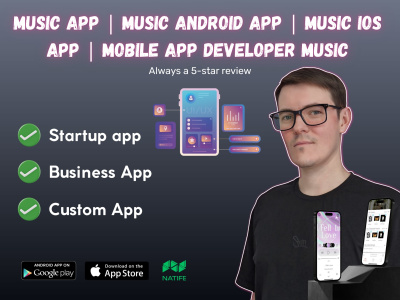 Music App | Music Android App | Music iOS App | Mobile app Developer Music