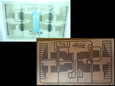 An embedded systems design with PCB