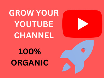 Get Boost your YouTube channel and youtube subscribers