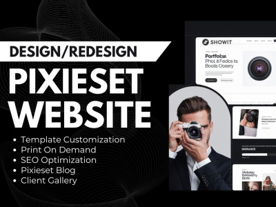 Pixieset website, Pixieset template, client gallery, photography website
