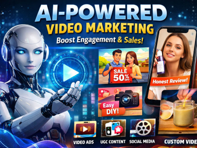 Scroll-stopping AI videos designed to promote brand and convert viewers