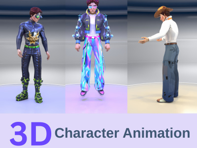 3D Character Animation | Rigging & 3D Modeling | Blender & Maya