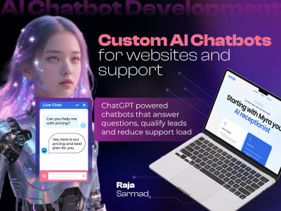 AI Chatbot Development | Customer Support Chatbot | Chatbot Developer