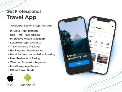 Travel Booking App MVP (Hotels/Flights) – Flutter MVP