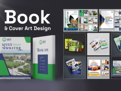 High-quality modern book cover design, perfect for print with creative arts